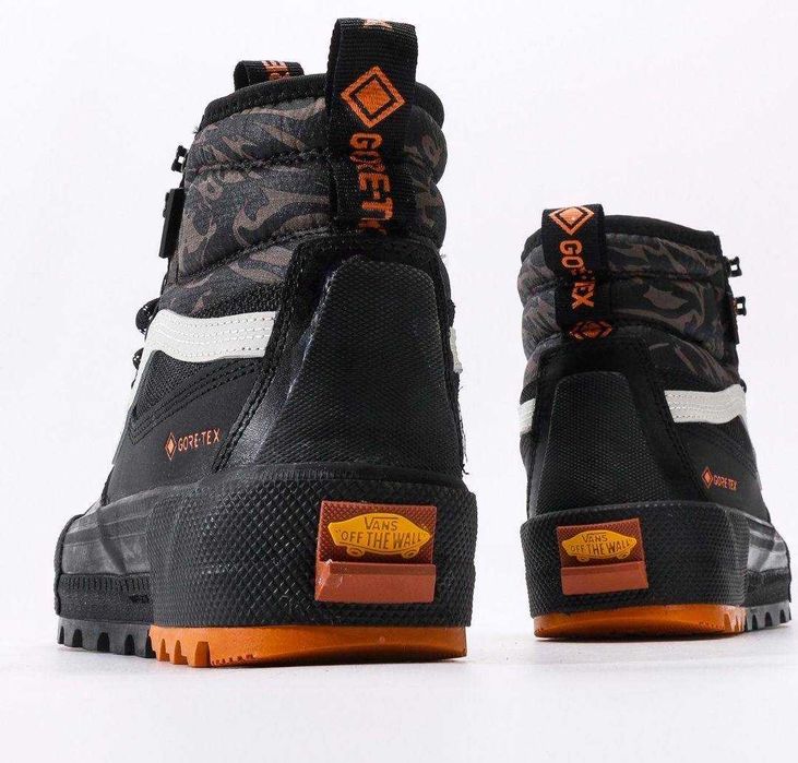 Ботинки Vans Sk8 Hi Mte 3 Gore-Tex Blackout зимние мужские ботинки