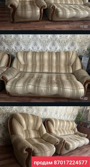 Продаем диван и два кресла