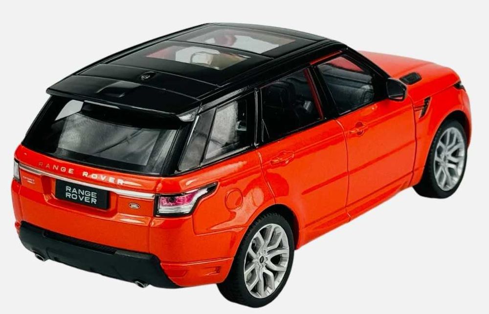 Macheta auto Range Rover Sport 2013 portocaliu - 1:24 Welly