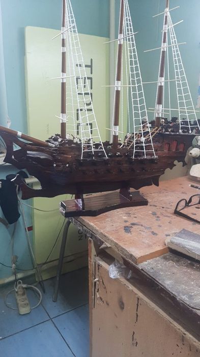 Корабль ручной работы