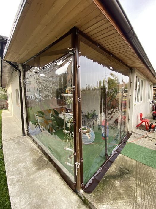 Producator folie pvc cristal pentru terase,foisoare si balcoane!80ron
