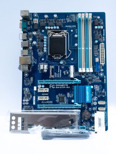 Материнская плата gigabyte ga-z77p-d3