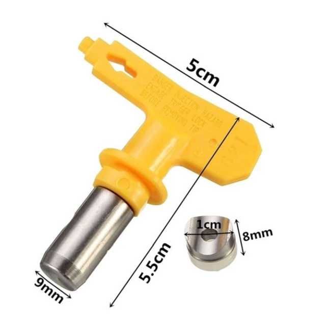 Сопло для краскопульта , безвоздушного распылителя, аппарата 111 - 619