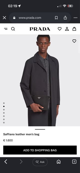 Prada Clutch Чанта