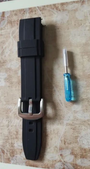 Ремешок силиконовый 22 мм, браслет.