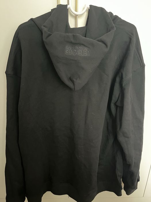 vetements dollar hoodie