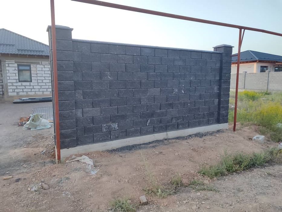 Кладка заборы профисоналльно