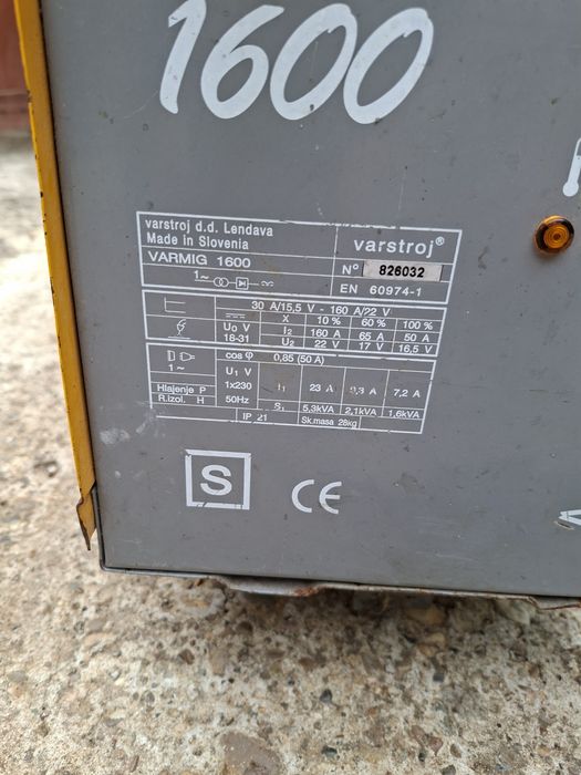 Aparat de sudura mig mag cu CO2