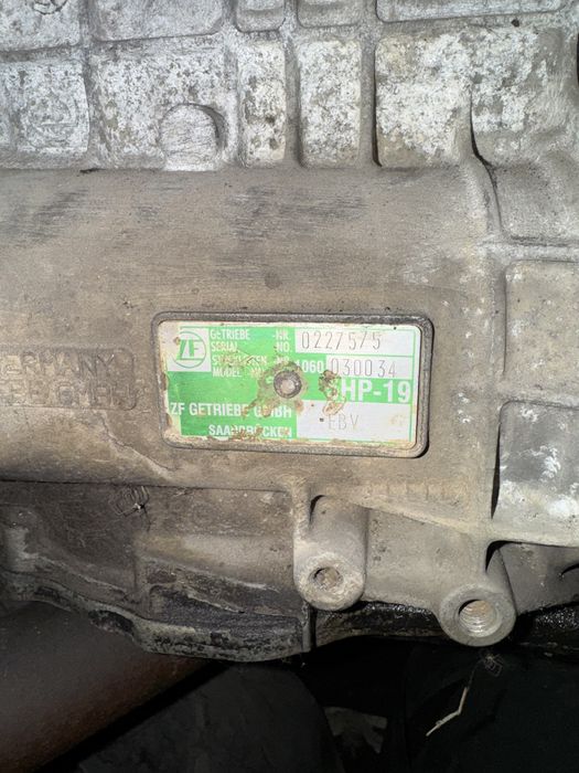 Акпп 5HP19 EBV контрактная ауди a6 c5