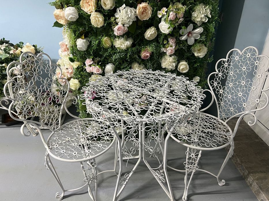 Set complet decorațiuni evenimente verde & mov – nuntă / botez