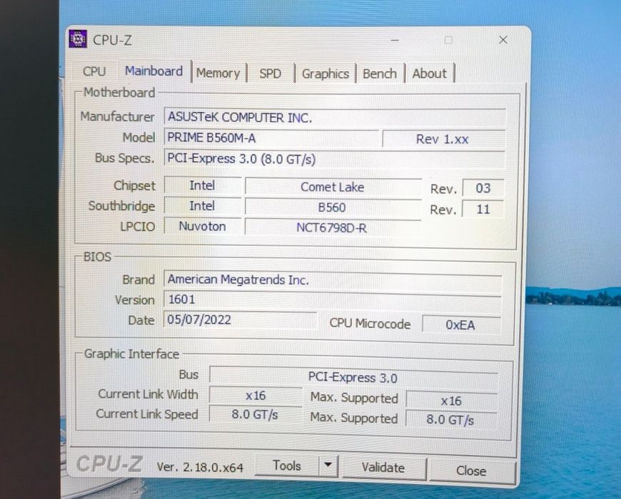 Vând placa de baza asus prime B560M-A