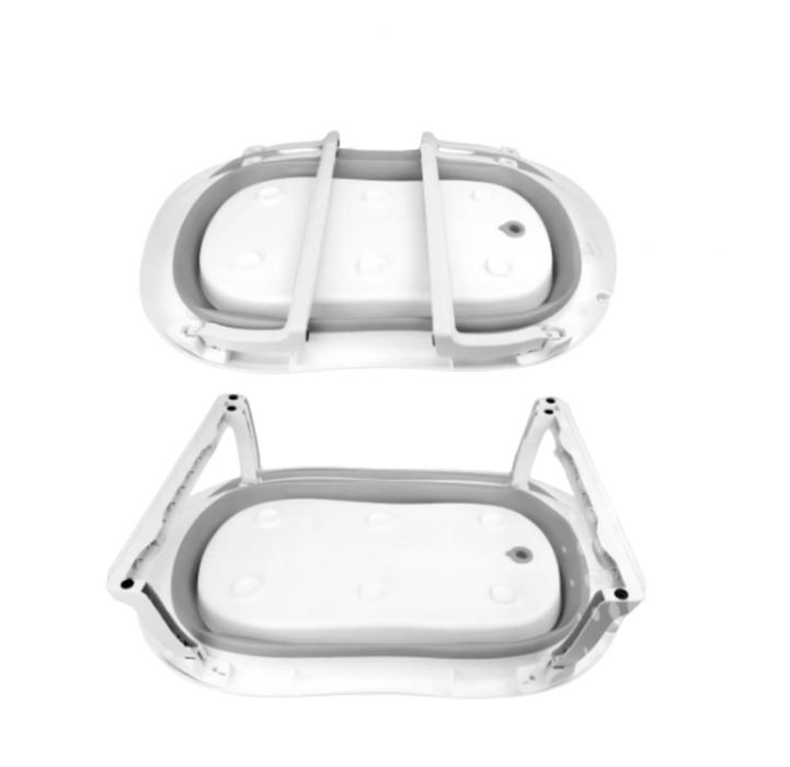 Нова неразопакована! Сгъваема бебешка вана с термометър и възглавница