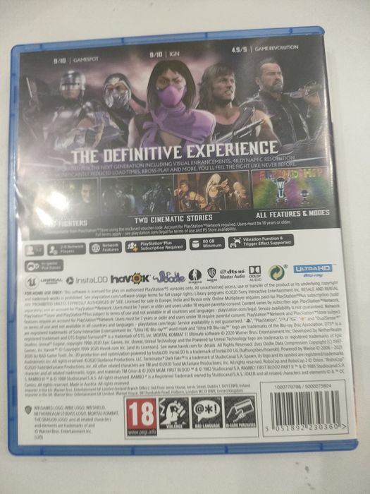 Mortal 11 Kombat ps5-ps4