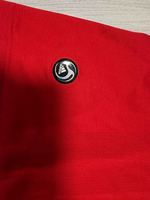 Adidas Liverpool Home Shirt 2008-10 Kuyt''оригинална мъжка тениска Л р