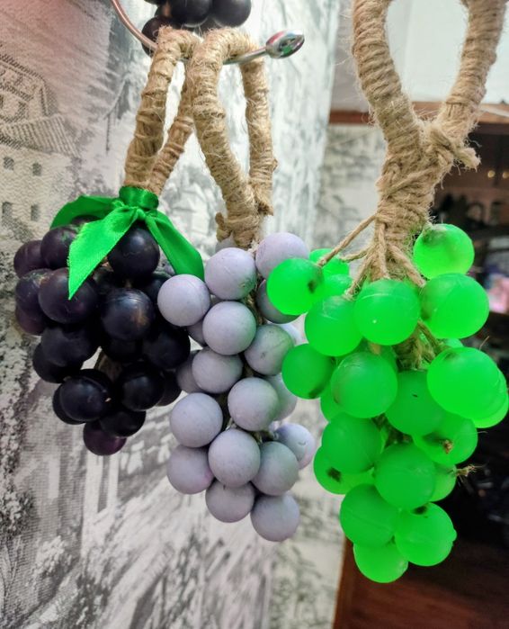 Мыло ручной работы виноград