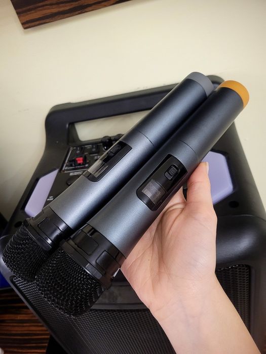 Караоке колона голяма с 2 бр. микрофона