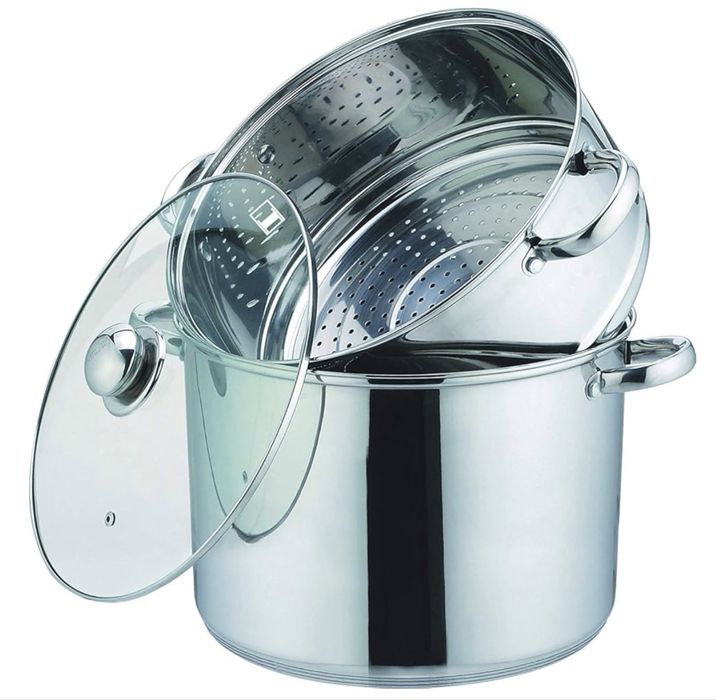 Oală de gătit la abur 3 în 1 Kamberg 4 litri