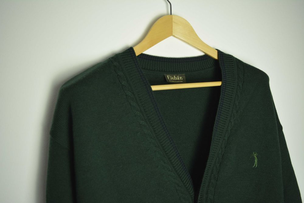 Pulover Cardigan Eisbar Merlin Wool 2XL Unisex