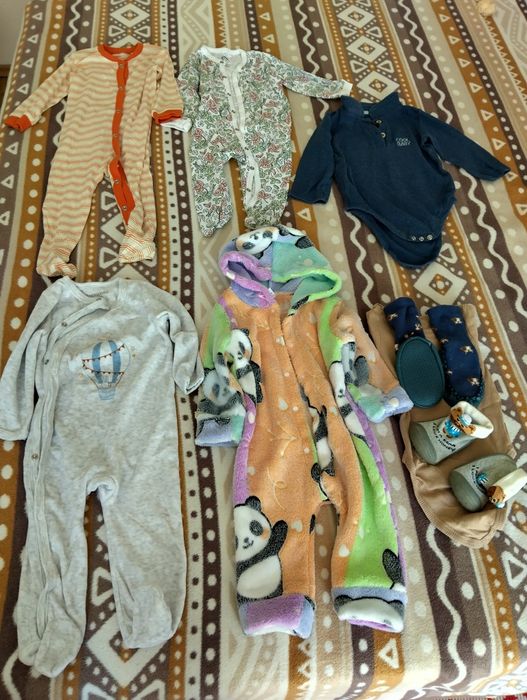 Set haine băieți Nr 74 ( lunile 7-9)