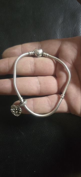 Brățară Pandora originală cu charm