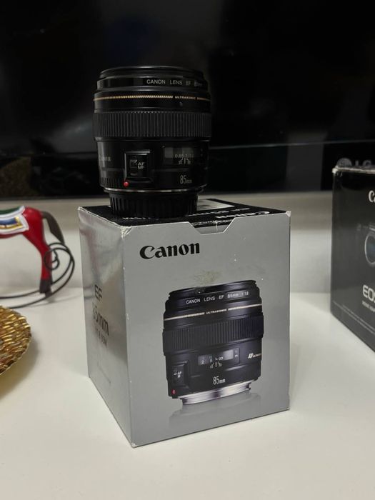 Canon 85 mm 1.8 объектив