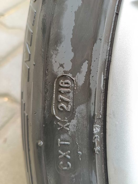 Продавам алуминиеви джанти с летни гуми от BMW X3 f25