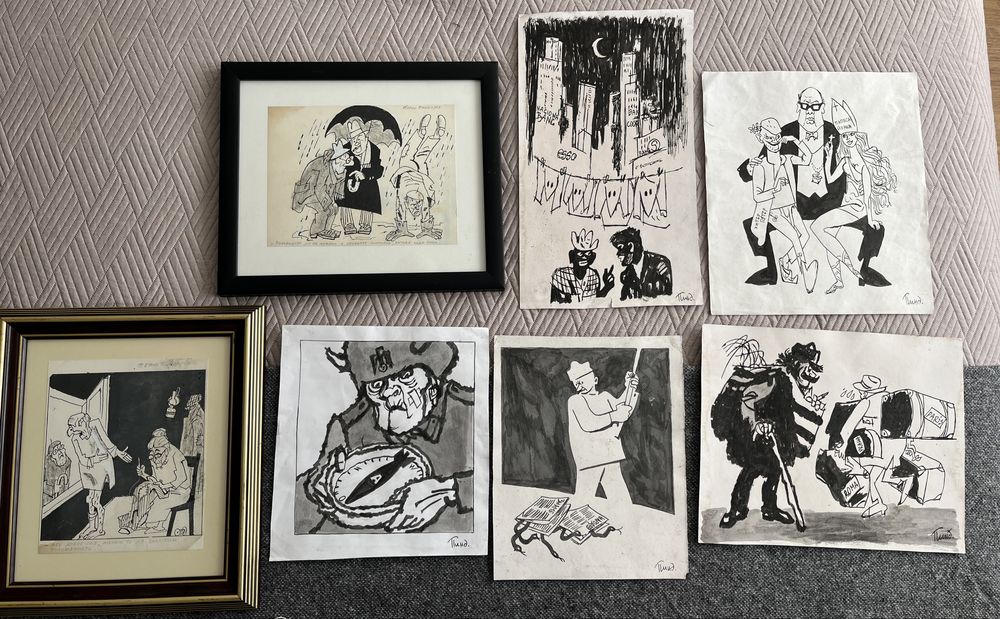 Карикатури теню пиндарев комплект