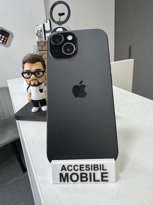  iPhone 15 128GB Folie+Cablu Cadou Garantie/Factura MAGAZIN b