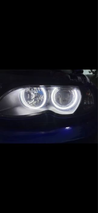 Продавам Crystal LED Angel Eyes White/Yellow (Switchback) за BMW E46 / E39 / E38 / E36