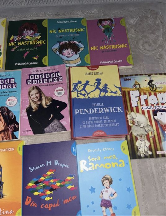 Carti pentru copii de 9-14 ani( pretul variaza la fiecare carte)