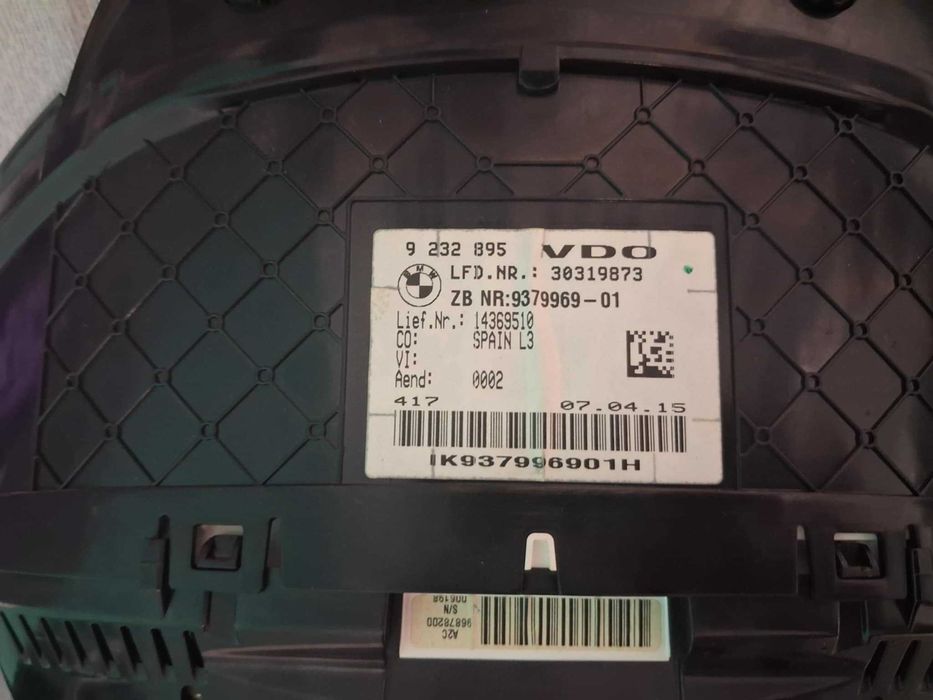 Километраж бмв ф30/31/32/33/36 полу-дигитален 6WA БЕНЗИН