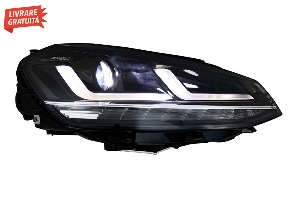 Faruri LEDriving Osram Full LED VW Golf 7 VII (2012-2017) Crom pentru