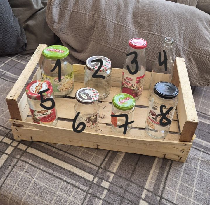 Буркани (различни видове)