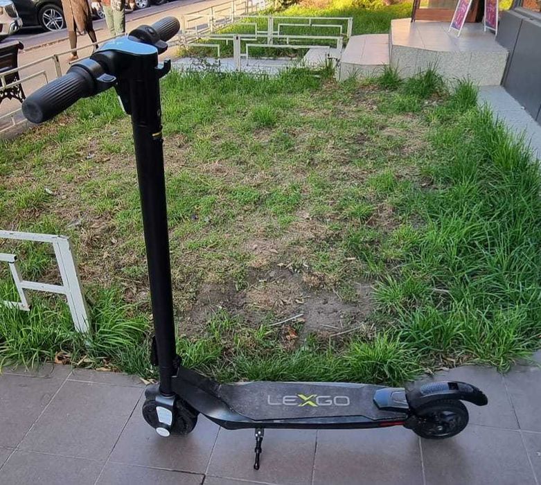 Trotineta adulti, electrica, Lexgo R6 Plus, pliabila, aluminiu