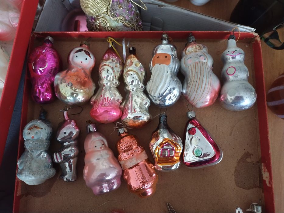 Продам советские ёлочные игрушки