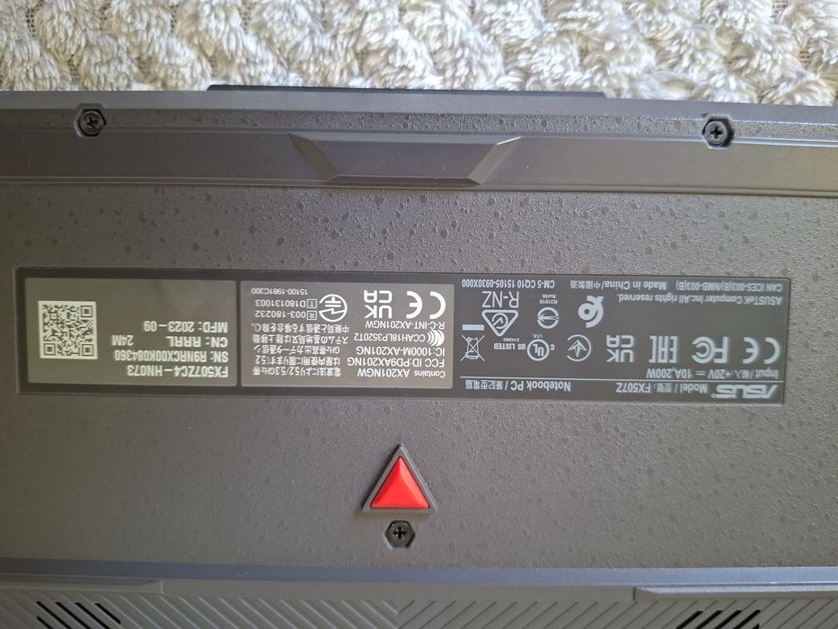 Laptop Gaming ASUS TUF Gaming F15 – RTX 3050
