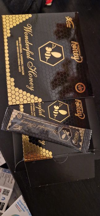 Miere afrodiziac wonderful honey originala 12 plicuri
