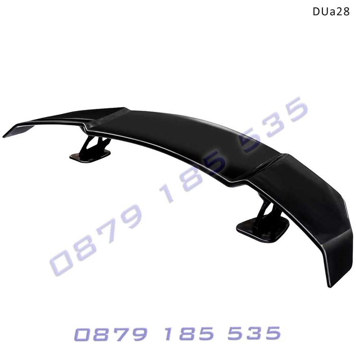 Универсално тунинг крило багажник 140см черен заден спойлер spoiler