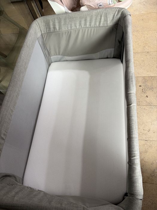 Cosleeper PATUT PLIABIL 2 IN 1 PENTRU COPII JOIE ROOMIE GLIDE, ALMOND