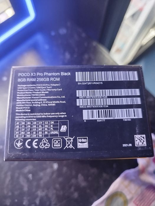 Poco X 3 Pro 8GB RAM 256GB ROM