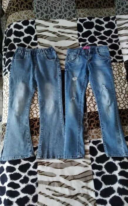 Джинсы на девочку (8-9л)