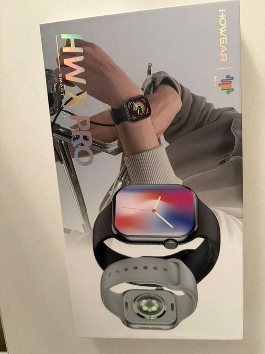 Смарт часы черные 44мм