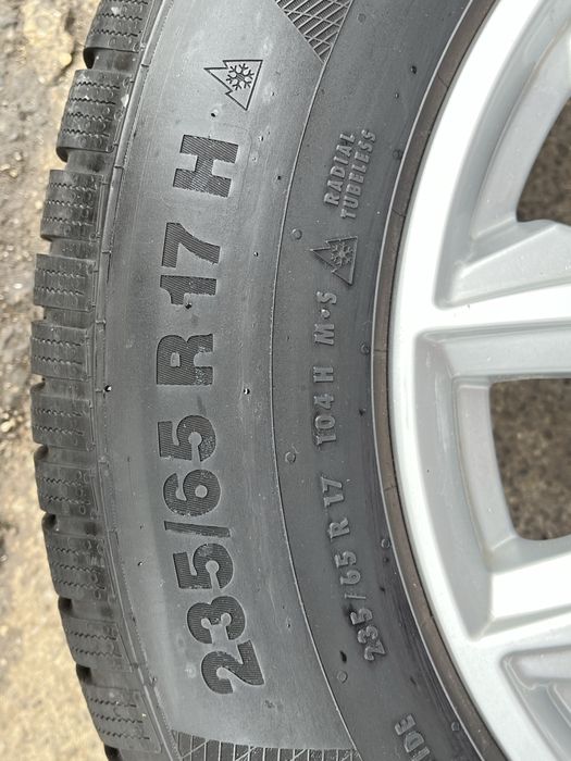 Jante 17 inchi+ Anvelope Audi Q5 VW Skoda Seat 5x112