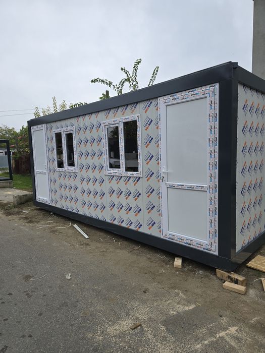 Vand container modular tip birou, organizare de șantier