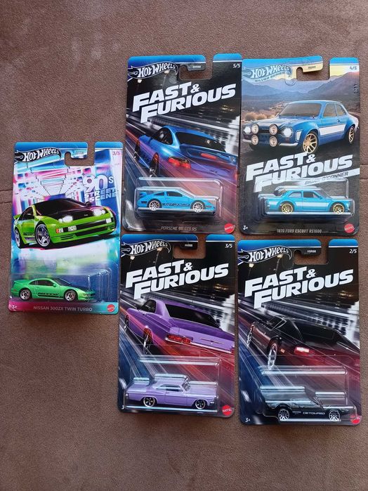 Колички hot wheels бързи и яростни