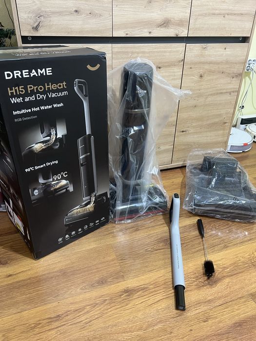 Dreame H15 Pro Heat Вертикална прахосмукачка за Сухо Мокро Почистване