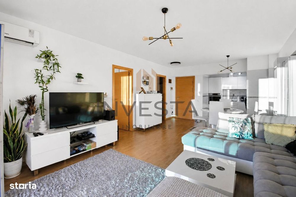 Apartament 2 camere cu terasa, etaj intermediar, Viva City, Gheorgheni — fotografia 1