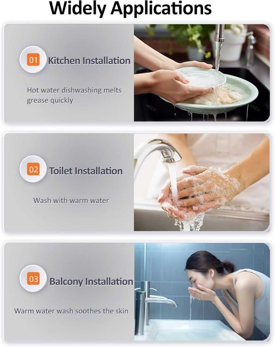 Instant incalzire apa 3500W, Class A, Display LCD, REDUS de la 550RON