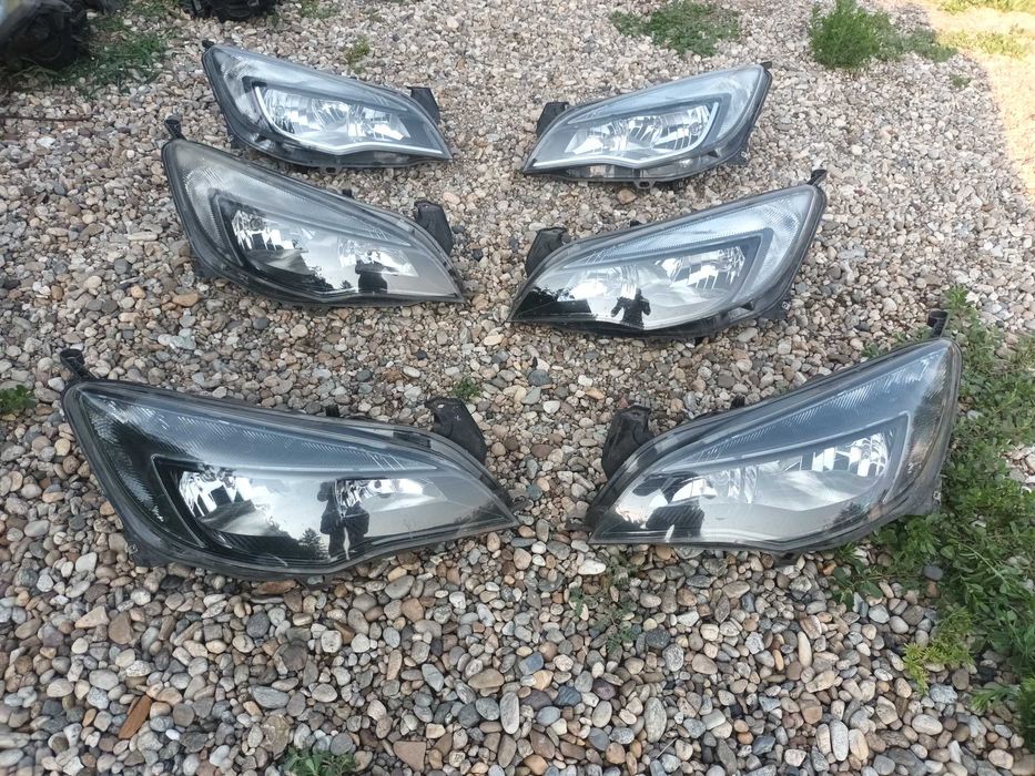 ляв и десен черен фар за опел астра ж 2009 - 2015 OPEL ASTRA J