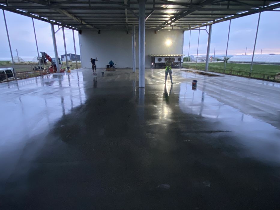 Beton Elicopterizat finisat mecanic